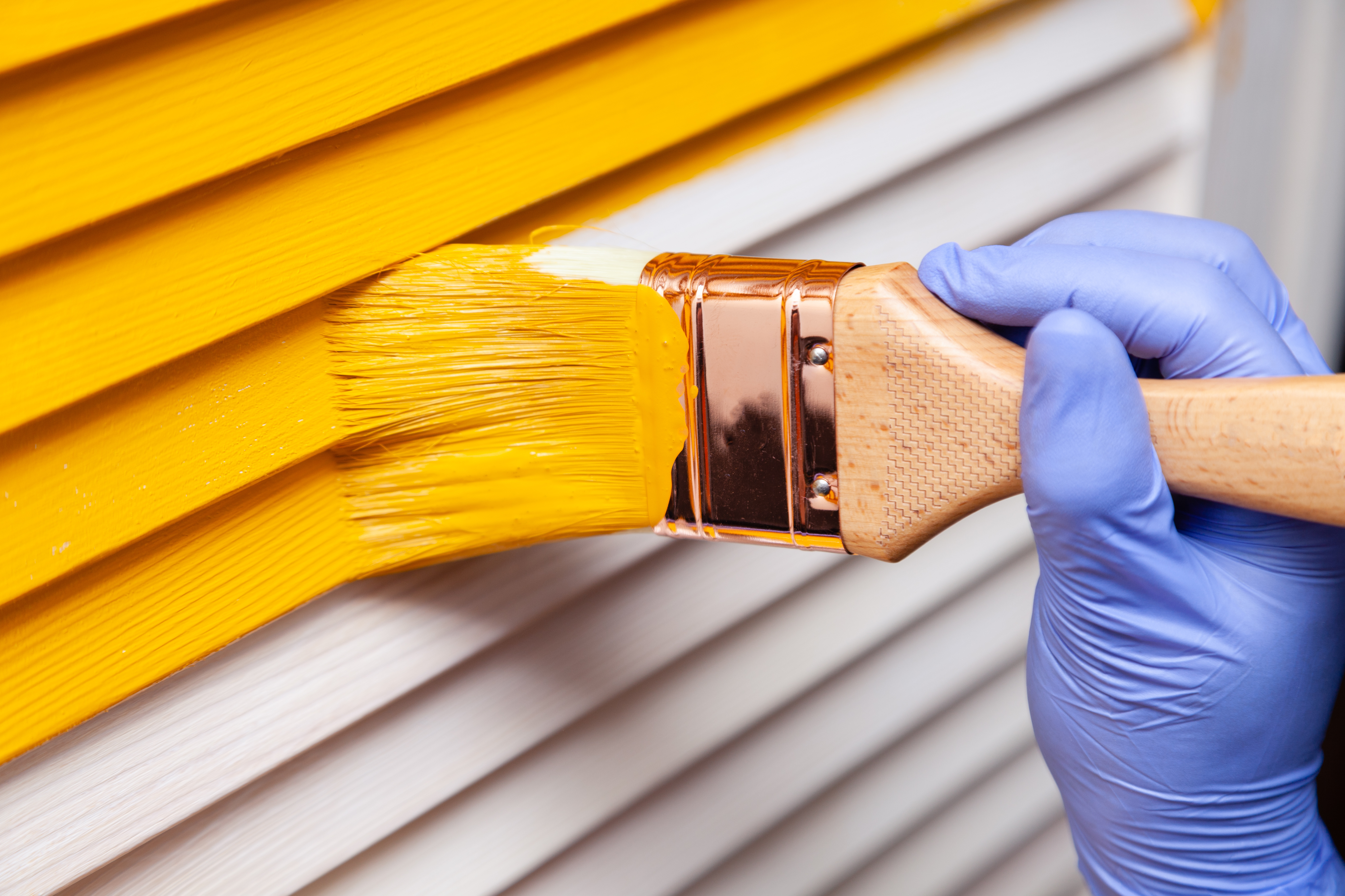 Brush and Roll method for precision interior painting